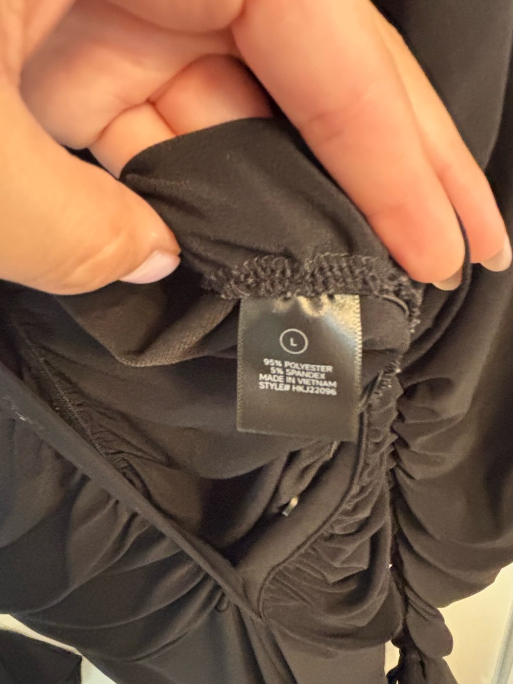 Fashion Nova Black Plunge Button-Down Jumpsuit - Picture 5 of 5